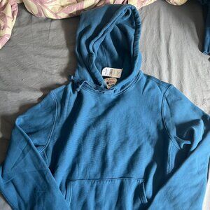 TODD SNYDER x CHAMPION POPOVER HOODIE in TEAL $138